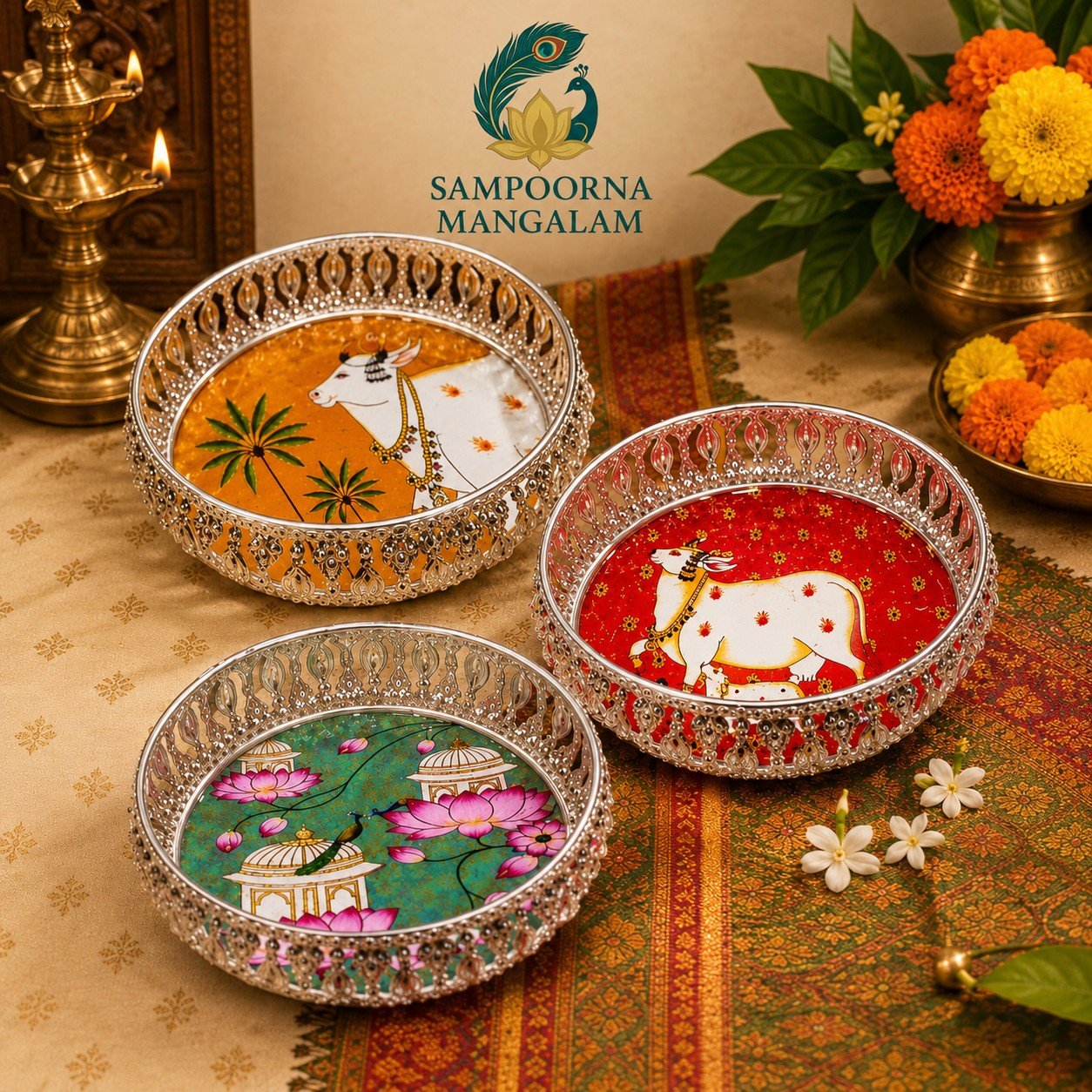 German Silver Trays